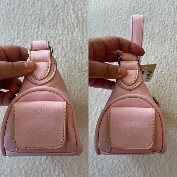 NWT Y2K Pink Baguette Shoulder Bag - Picture 7 of 16